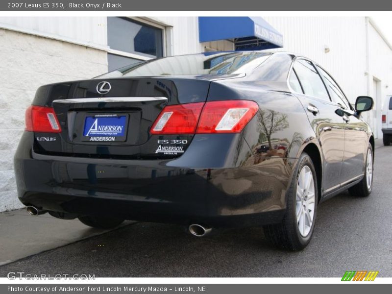 Black Onyx / Black 2007 Lexus ES 350