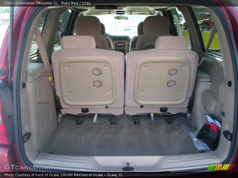 Ruby Red / Gray 2003 Oldsmobile Silhouette GL