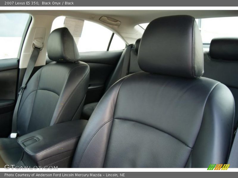 Black Onyx / Black 2007 Lexus ES 350