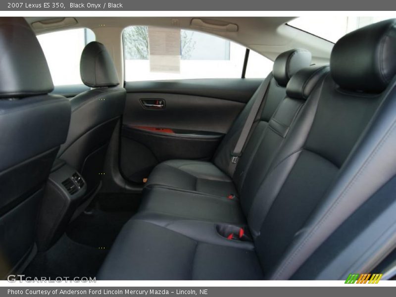 Black Onyx / Black 2007 Lexus ES 350