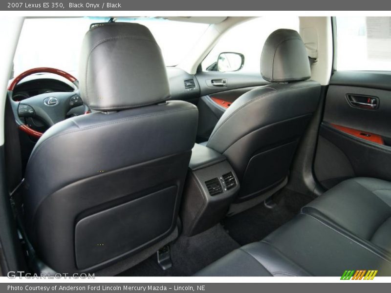 Black Onyx / Black 2007 Lexus ES 350