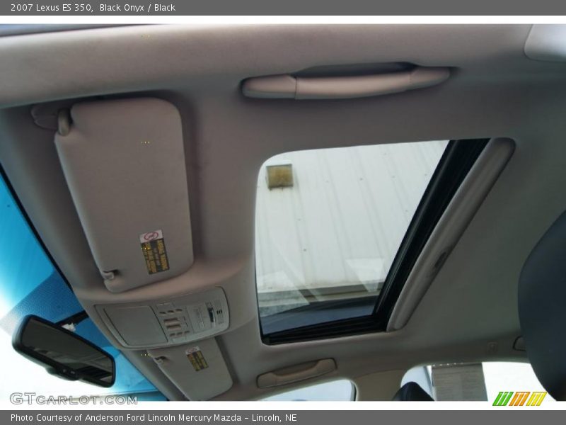 Black Onyx / Black 2007 Lexus ES 350