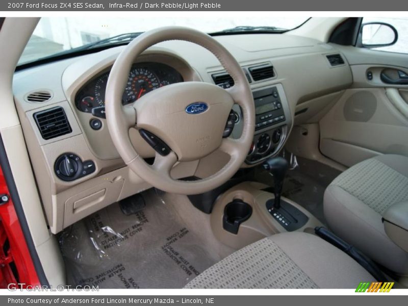 Infra-Red / Dark Pebble/Light Pebble 2007 Ford Focus ZX4 SES Sedan