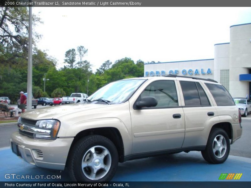 Sandstone Metallic / Light Cashmere/Ebony 2006 Chevrolet TrailBlazer LS