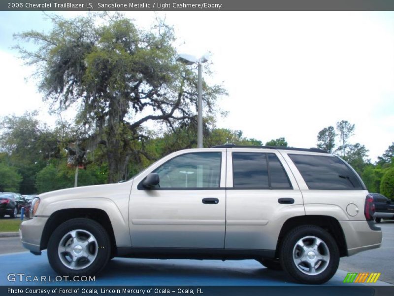 Sandstone Metallic / Light Cashmere/Ebony 2006 Chevrolet TrailBlazer LS