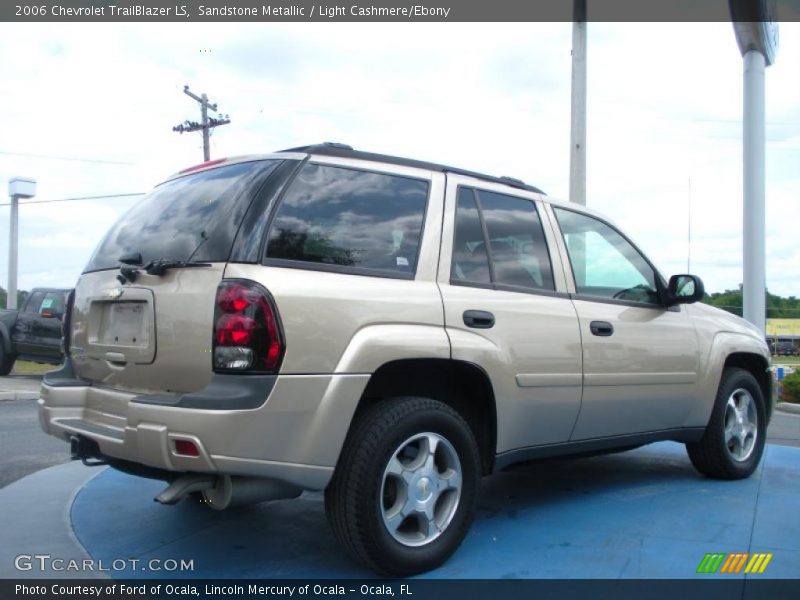 Sandstone Metallic / Light Cashmere/Ebony 2006 Chevrolet TrailBlazer LS