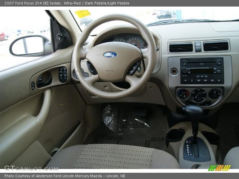 Infra-Red / Dark Pebble/Light Pebble 2007 Ford Focus ZX4 SES Sedan