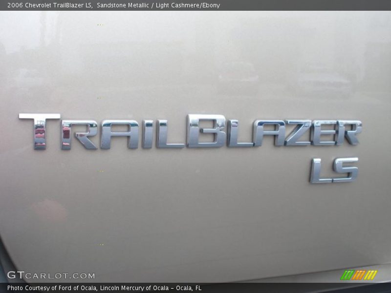 Sandstone Metallic / Light Cashmere/Ebony 2006 Chevrolet TrailBlazer LS