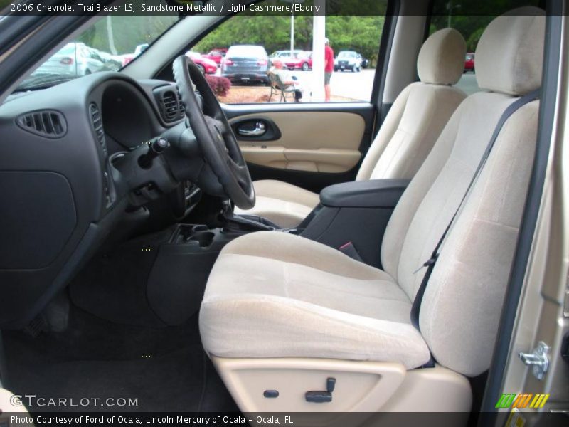 Sandstone Metallic / Light Cashmere/Ebony 2006 Chevrolet TrailBlazer LS