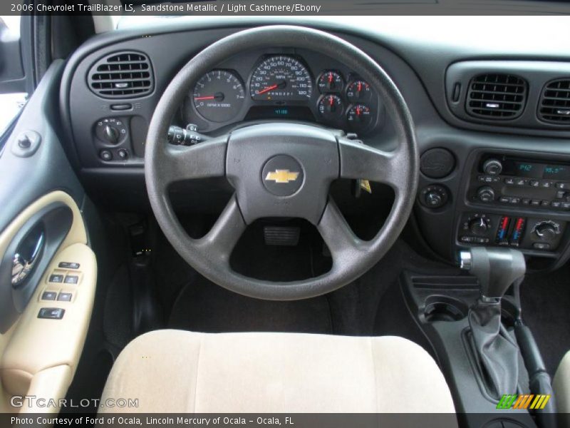 Sandstone Metallic / Light Cashmere/Ebony 2006 Chevrolet TrailBlazer LS