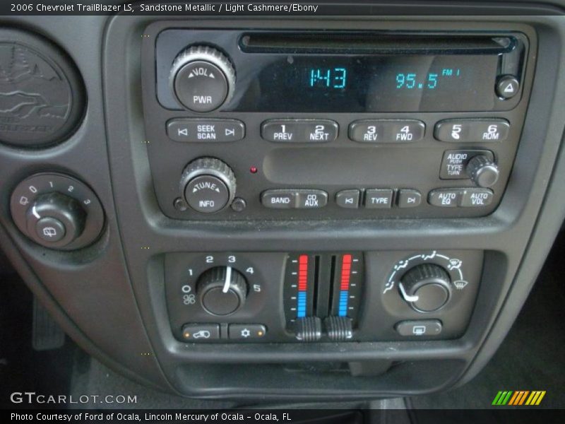 Sandstone Metallic / Light Cashmere/Ebony 2006 Chevrolet TrailBlazer LS