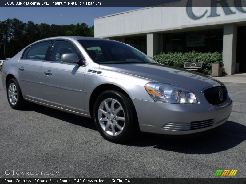 Platinum Metallic / Titanium 2008 Buick Lucerne CXL