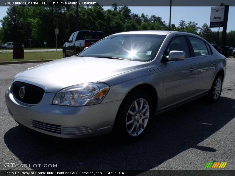 Platinum Metallic / Titanium 2008 Buick Lucerne CXL
