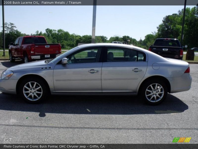 Platinum Metallic / Titanium 2008 Buick Lucerne CXL