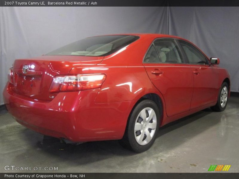 Barcelona Red Metallic / Ash 2007 Toyota Camry LE