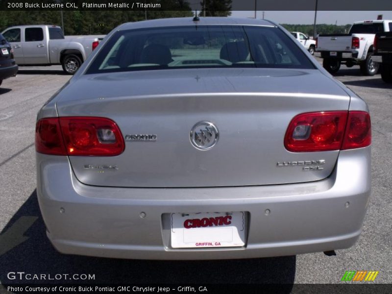Platinum Metallic / Titanium 2008 Buick Lucerne CXL