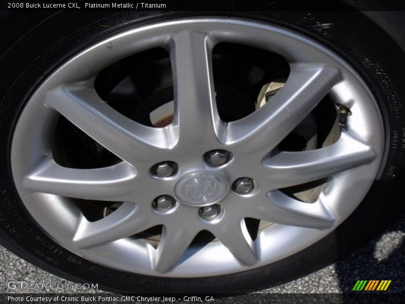 Platinum Metallic / Titanium 2008 Buick Lucerne CXL