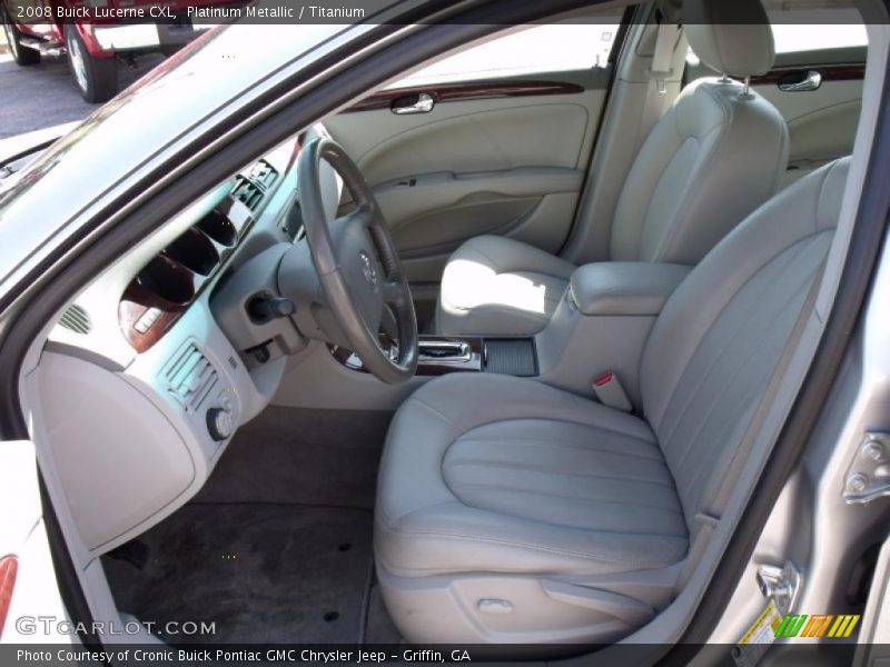 Platinum Metallic / Titanium 2008 Buick Lucerne CXL