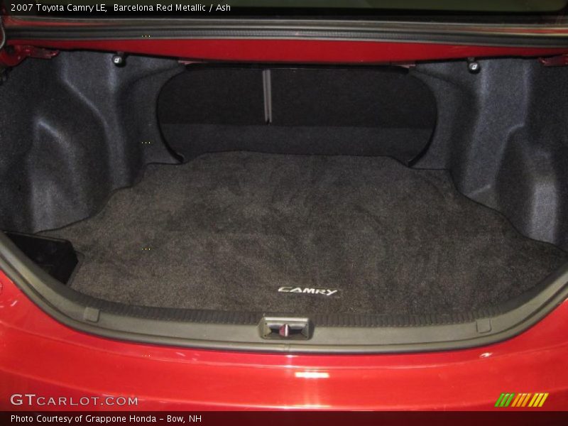 Barcelona Red Metallic / Ash 2007 Toyota Camry LE