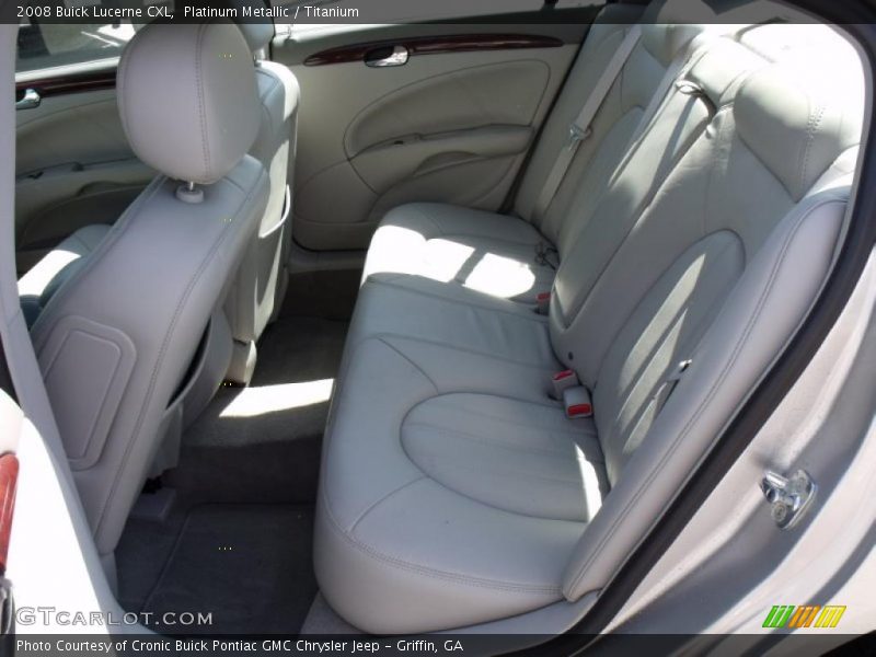Platinum Metallic / Titanium 2008 Buick Lucerne CXL