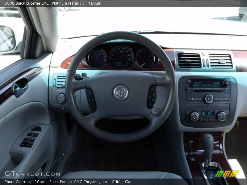 Platinum Metallic / Titanium 2008 Buick Lucerne CXL