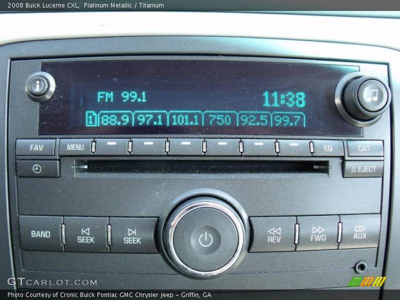 Platinum Metallic / Titanium 2008 Buick Lucerne CXL