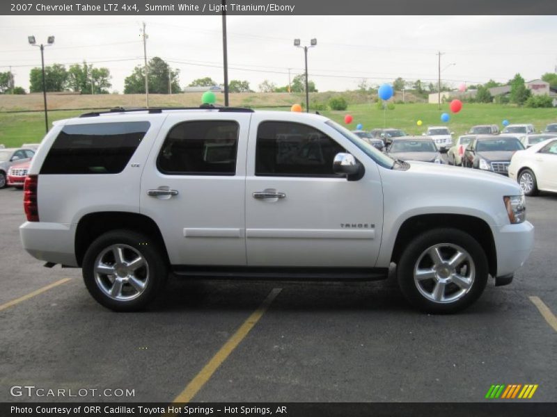 Summit White / Light Titanium/Ebony 2007 Chevrolet Tahoe LTZ 4x4