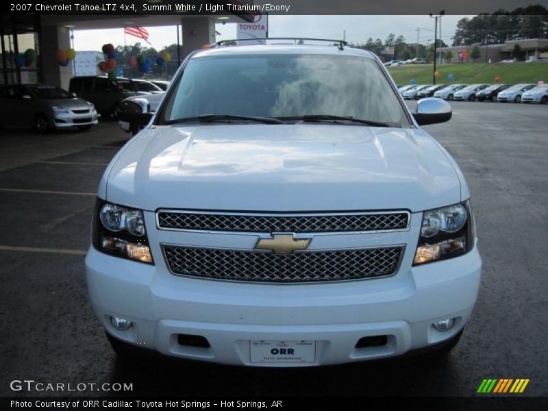 Summit White / Light Titanium/Ebony 2007 Chevrolet Tahoe LTZ 4x4