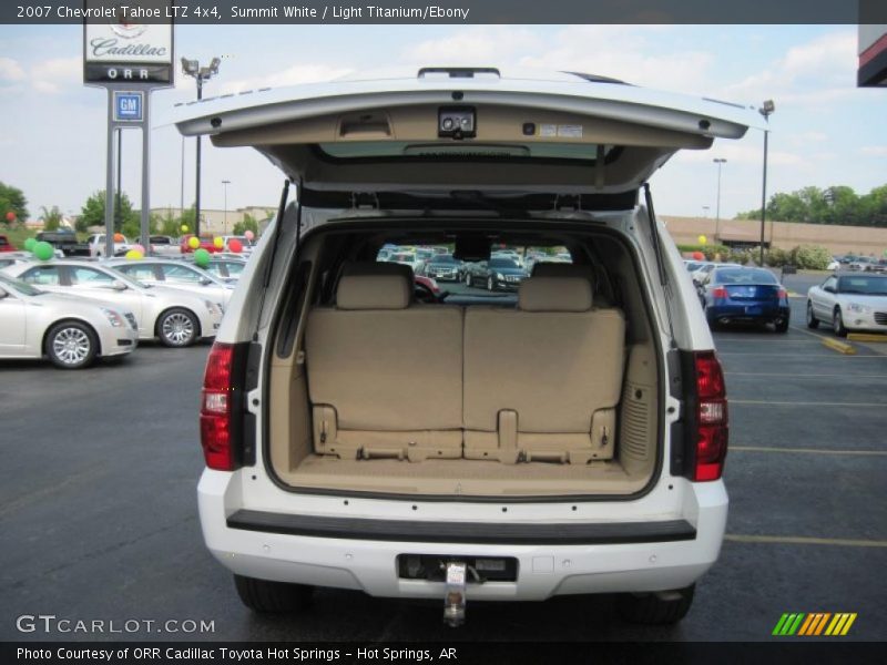 Summit White / Light Titanium/Ebony 2007 Chevrolet Tahoe LTZ 4x4