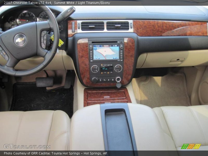 Summit White / Light Titanium/Ebony 2007 Chevrolet Tahoe LTZ 4x4