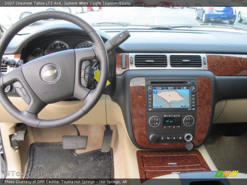 Summit White / Light Titanium/Ebony 2007 Chevrolet Tahoe LTZ 4x4