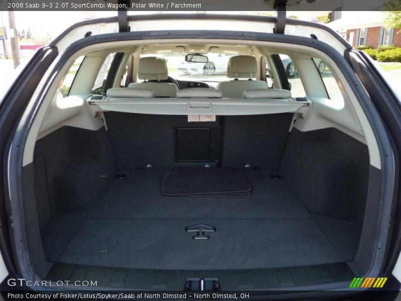 Polar White / Parchment 2008 Saab 9-3 2.0T SportCombi Wagon