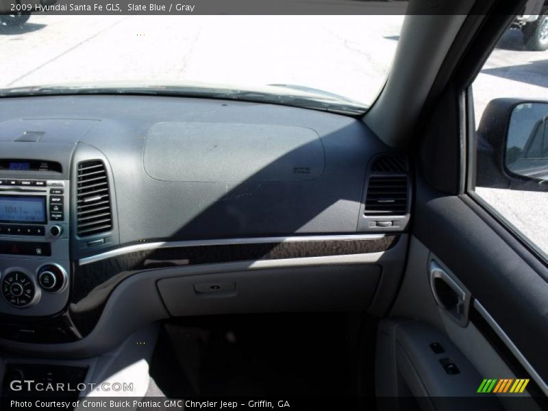 Slate Blue / Gray 2009 Hyundai Santa Fe GLS