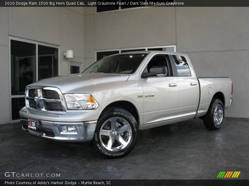 Light Graystone Pearl / Dark Slate/Medium Graystone 2010 Dodge Ram 1500 Big Horn Quad Cab