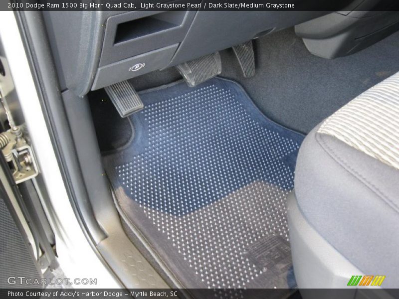 Light Graystone Pearl / Dark Slate/Medium Graystone 2010 Dodge Ram 1500 Big Horn Quad Cab