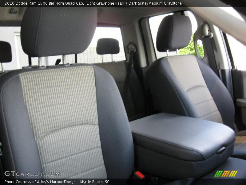 Light Graystone Pearl / Dark Slate/Medium Graystone 2010 Dodge Ram 1500 Big Horn Quad Cab