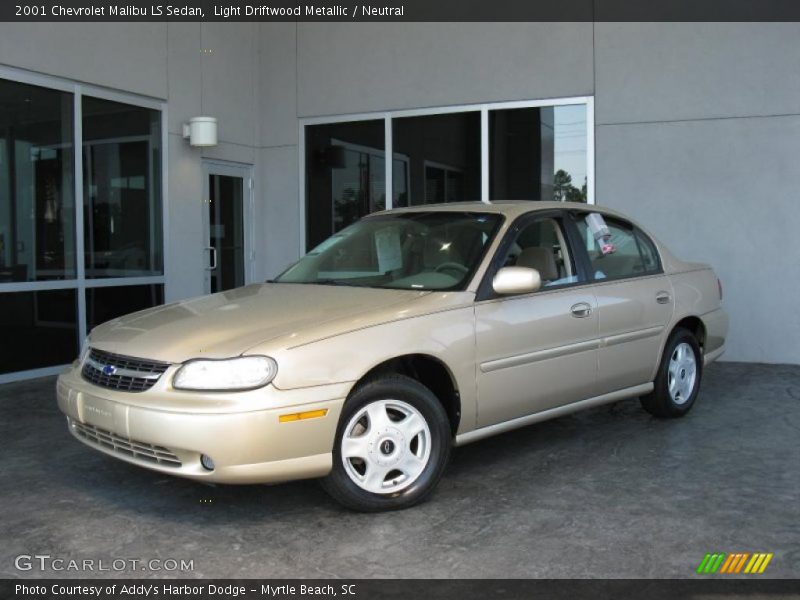 Light Driftwood Metallic / Neutral 2001 Chevrolet Malibu LS Sedan