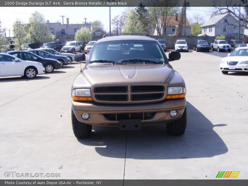 Sierra Bronze Metallic / Agate Black 2000 Dodge Durango SLT 4x4