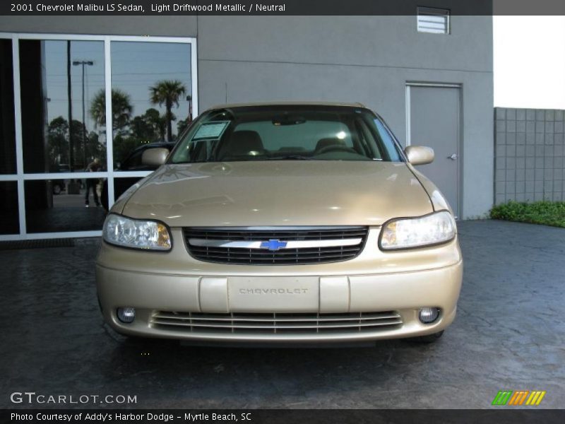 Light Driftwood Metallic / Neutral 2001 Chevrolet Malibu LS Sedan
