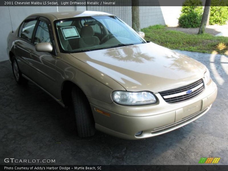 Light Driftwood Metallic / Neutral 2001 Chevrolet Malibu LS Sedan
