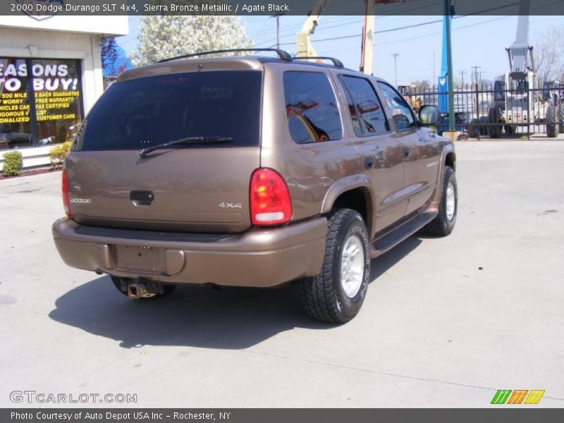 Sierra Bronze Metallic / Agate Black 2000 Dodge Durango SLT 4x4