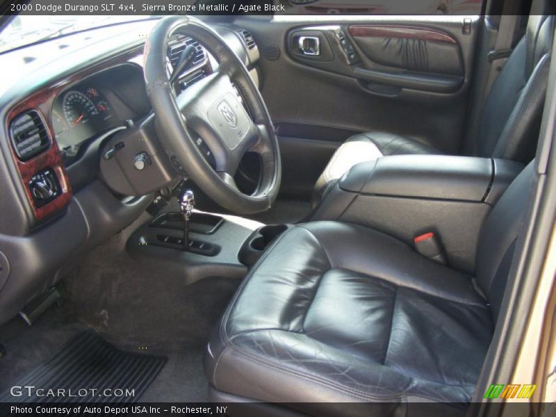 Sierra Bronze Metallic / Agate Black 2000 Dodge Durango SLT 4x4
