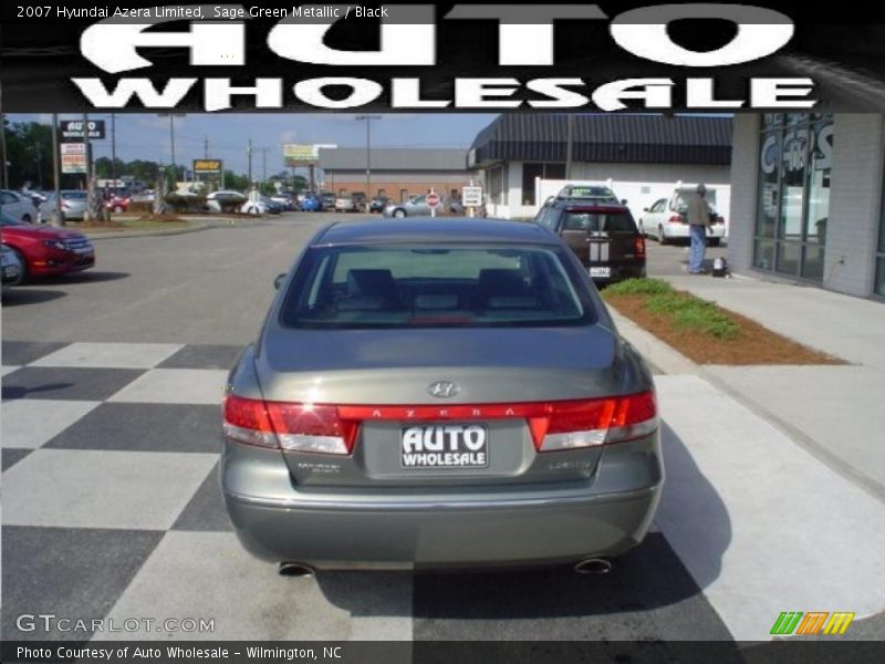 Sage Green Metallic / Black 2007 Hyundai Azera Limited