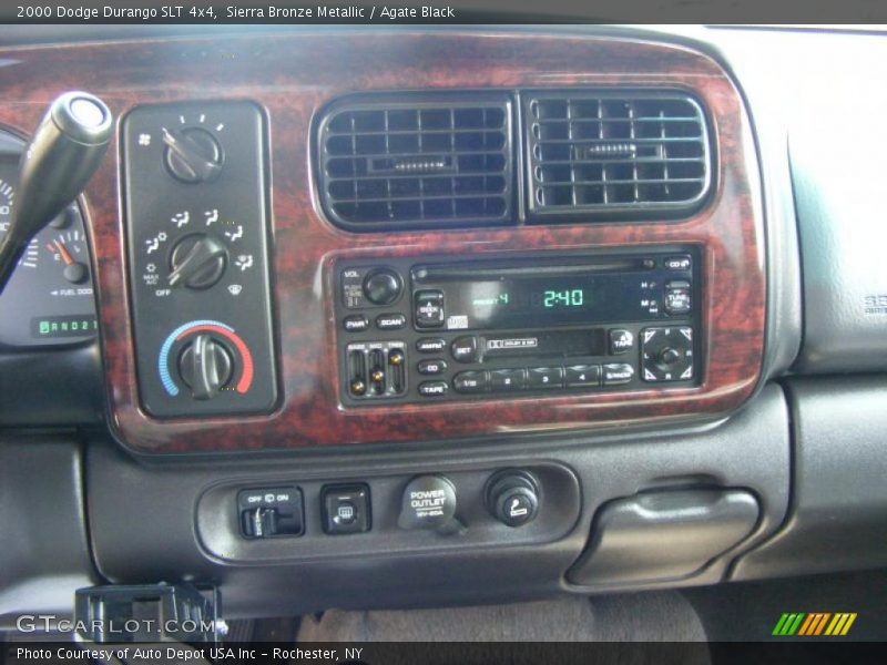 Sierra Bronze Metallic / Agate Black 2000 Dodge Durango SLT 4x4