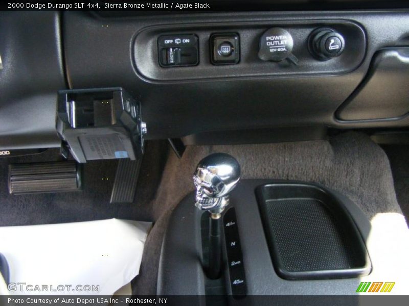 Sierra Bronze Metallic / Agate Black 2000 Dodge Durango SLT 4x4