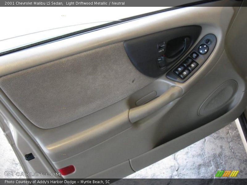 Light Driftwood Metallic / Neutral 2001 Chevrolet Malibu LS Sedan