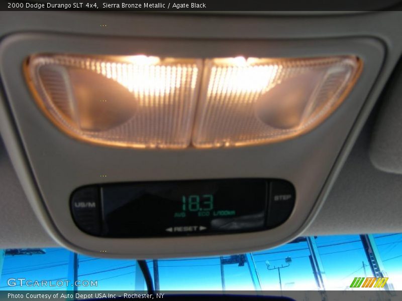 Sierra Bronze Metallic / Agate Black 2000 Dodge Durango SLT 4x4