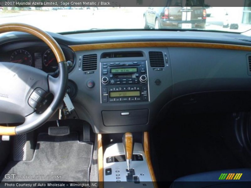 Sage Green Metallic / Black 2007 Hyundai Azera Limited