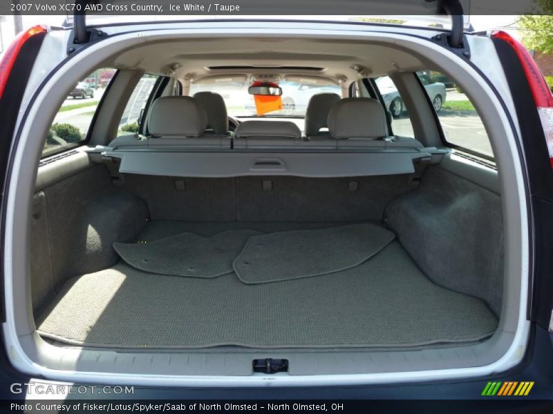 Ice White / Taupe 2007 Volvo XC70 AWD Cross Country