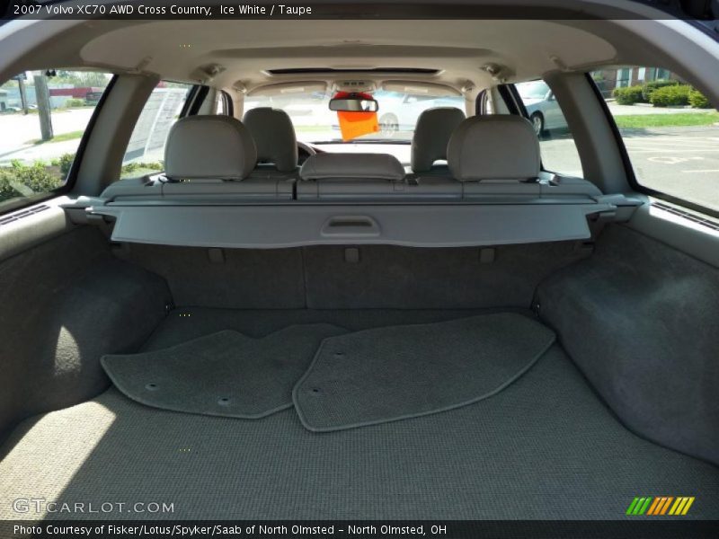 Ice White / Taupe 2007 Volvo XC70 AWD Cross Country